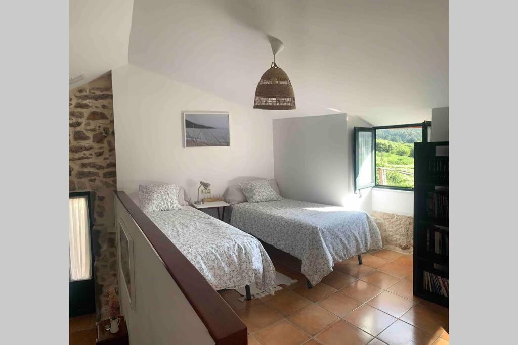 Casa Meiga - Laxe - Costa Da Morte Arrueiro Ngoại thất bức ảnh